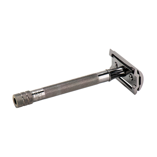 MERKUR Safety Razor 23C in Metallic Grey