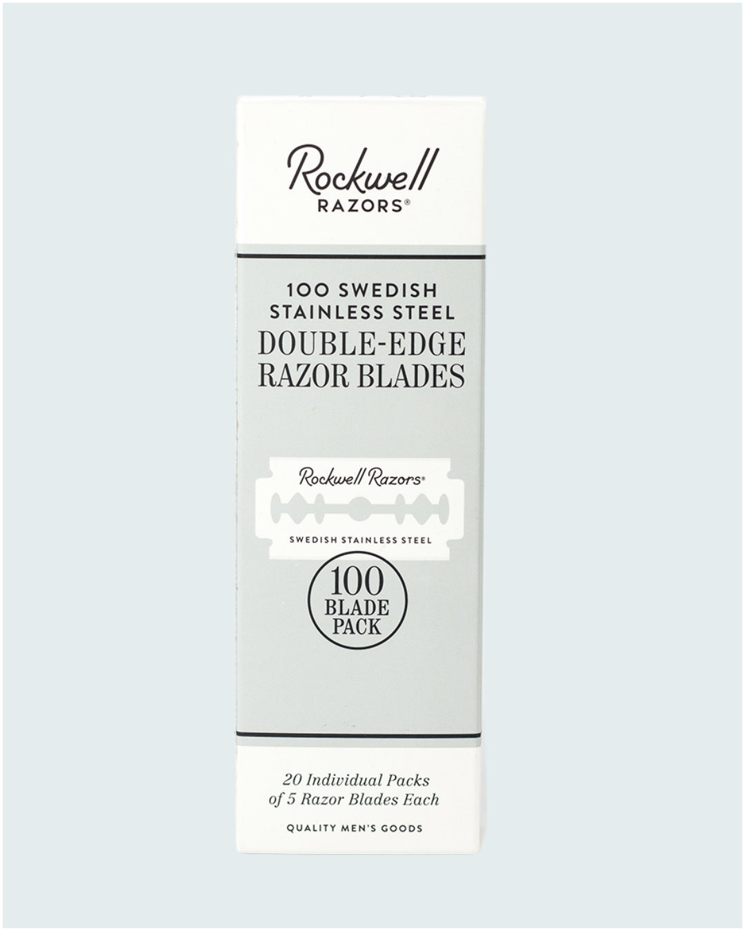 The Rockwell 6S 2-Year Shave Kit | Stainless Steel Razor & Blade Supply