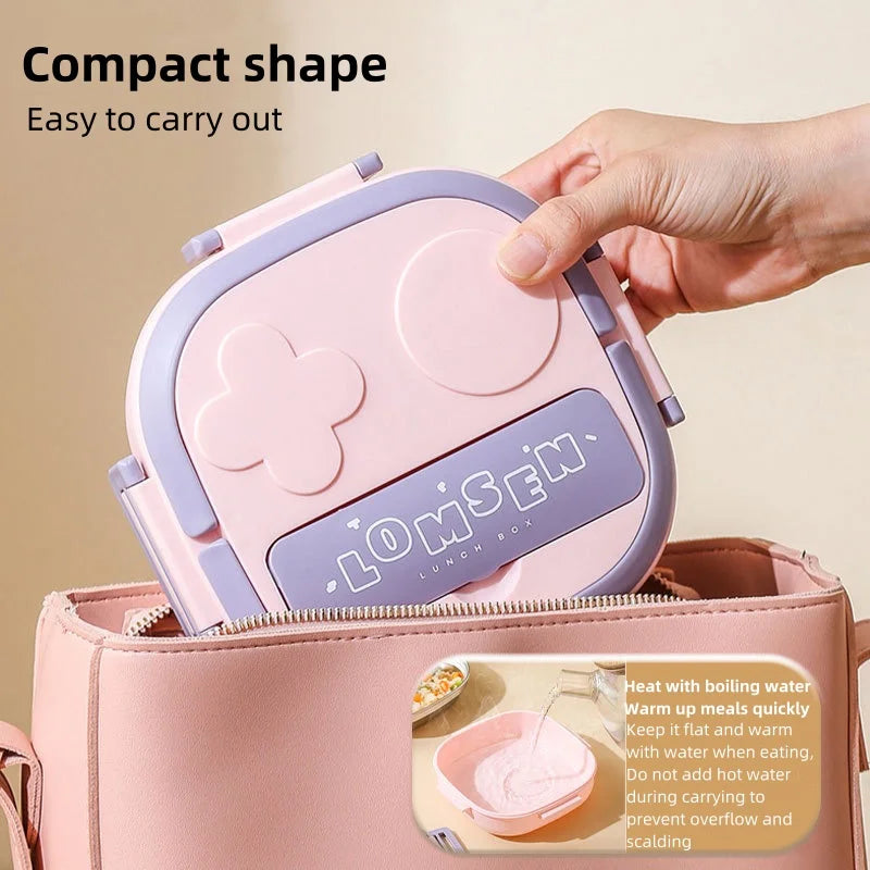 New Arrival Bpa-free Stainless Steel Lunch Box Korea Silicone Lid Eco-friendly Children's Dishwasher Bento Box Storage