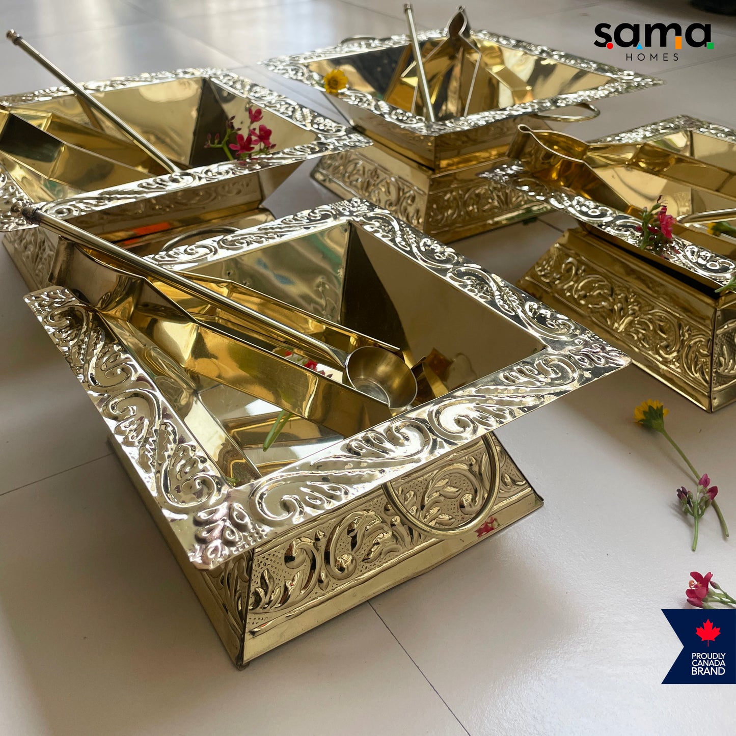 Traditional Agnihotra Kund Set for Fire Rituals & Hindu Ceremonies