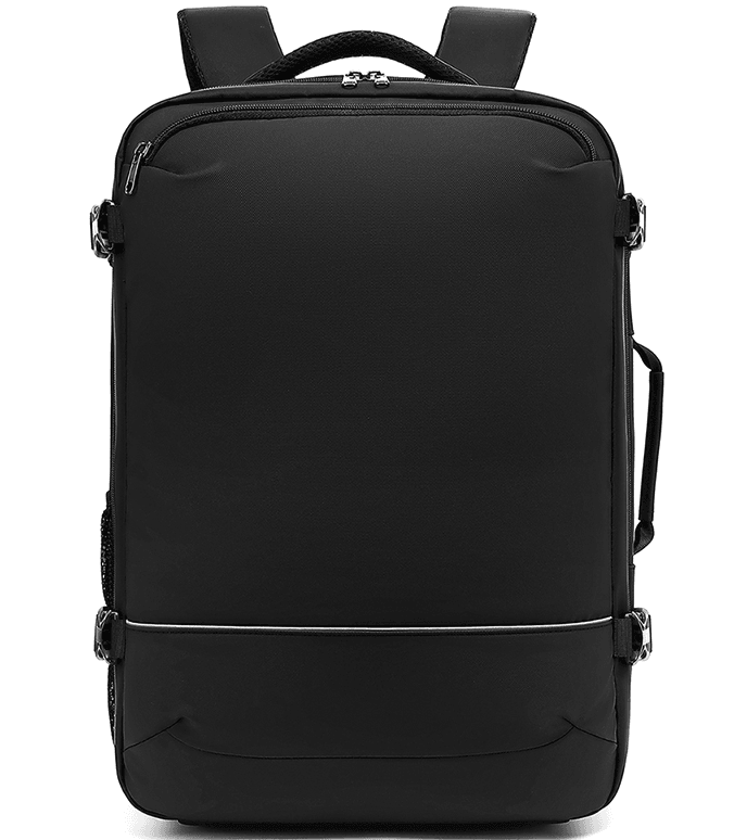 Premium black laptop travel backpack - Sama Homes