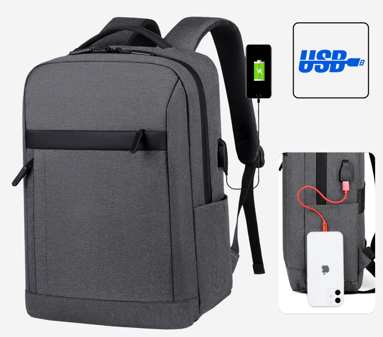 Premium travel laptop backpack for gadgets with external usb port - Sama Homes