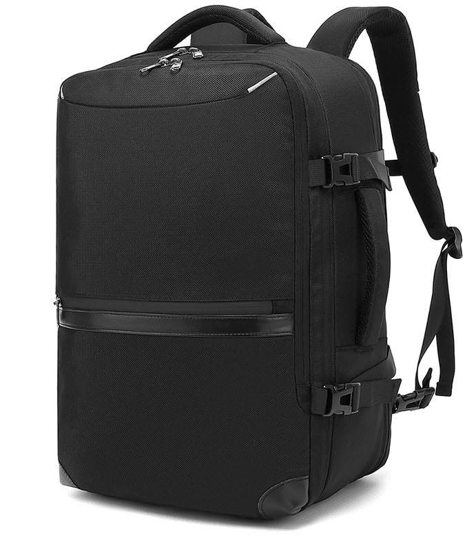 Laptop enlagrable black backpack - Sama Homes