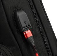 Laptopback pack enlagring bag for more storage USB port inbuilt - Sama Homes