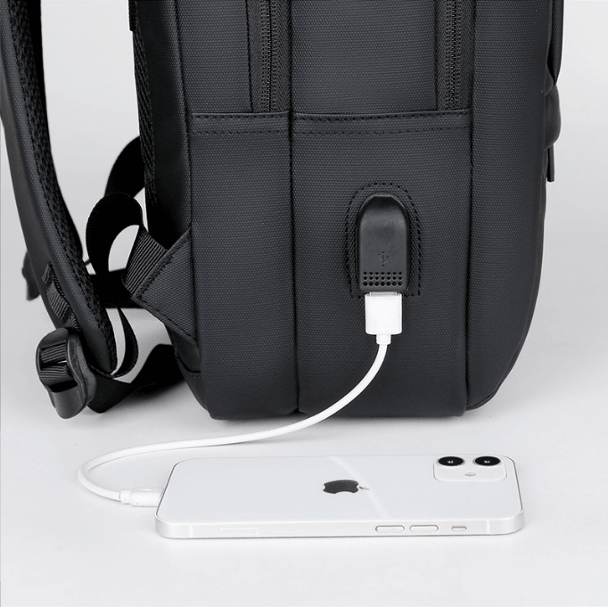 Laptop Backpack waterproof with charging port in bag - Sama Homes