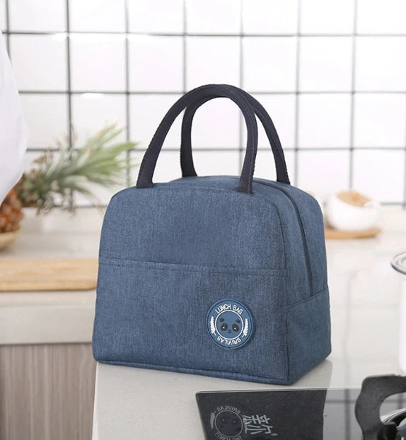Bento bag large-capacity portable aluminum foil thickened insulated lunch box bag