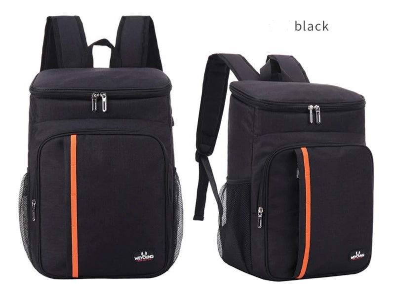 18L Portable Thermal Lunch Bag Food Box Durable Waterproof Cooler Ice Insulated Case Camping Oxford Dinner Backpacks Icebox