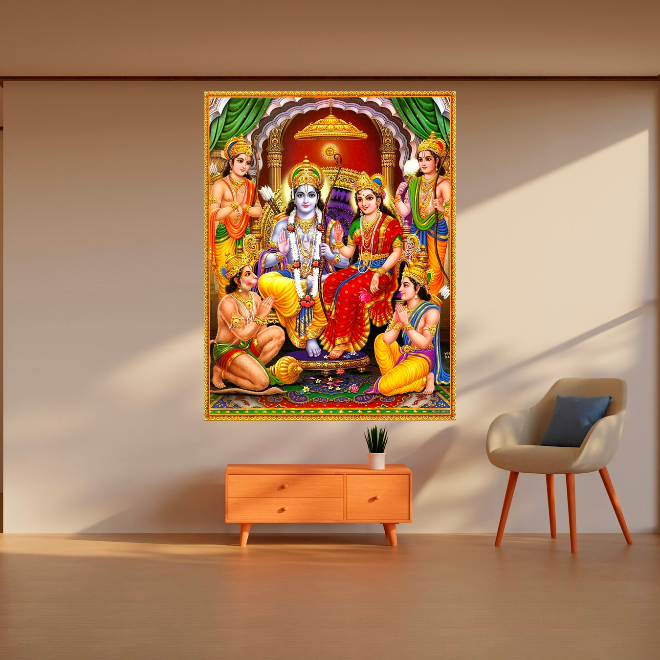 Ram darbar Hanging Banner - Sama Homes