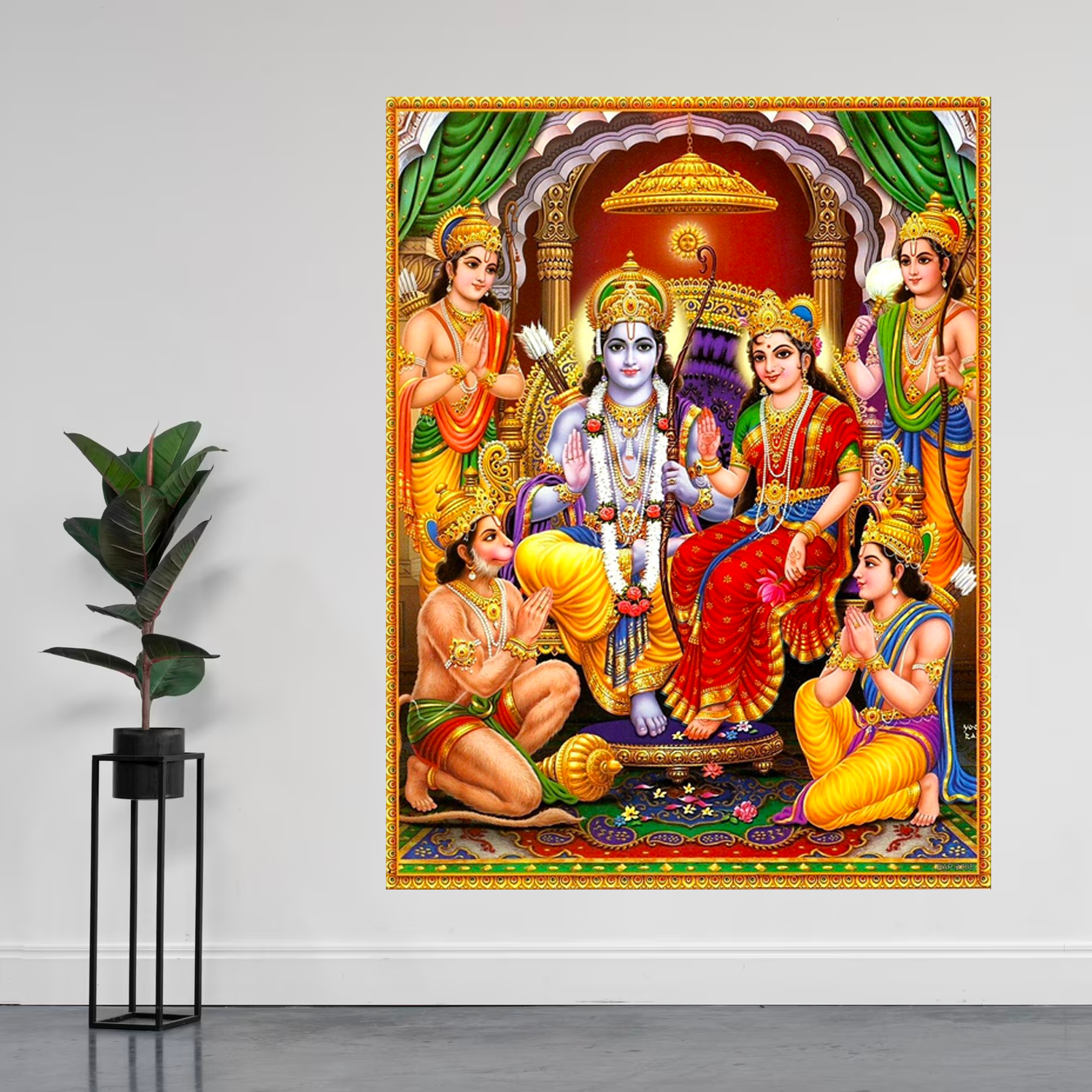 Ram darbar Hanging Banner - Sama Homes