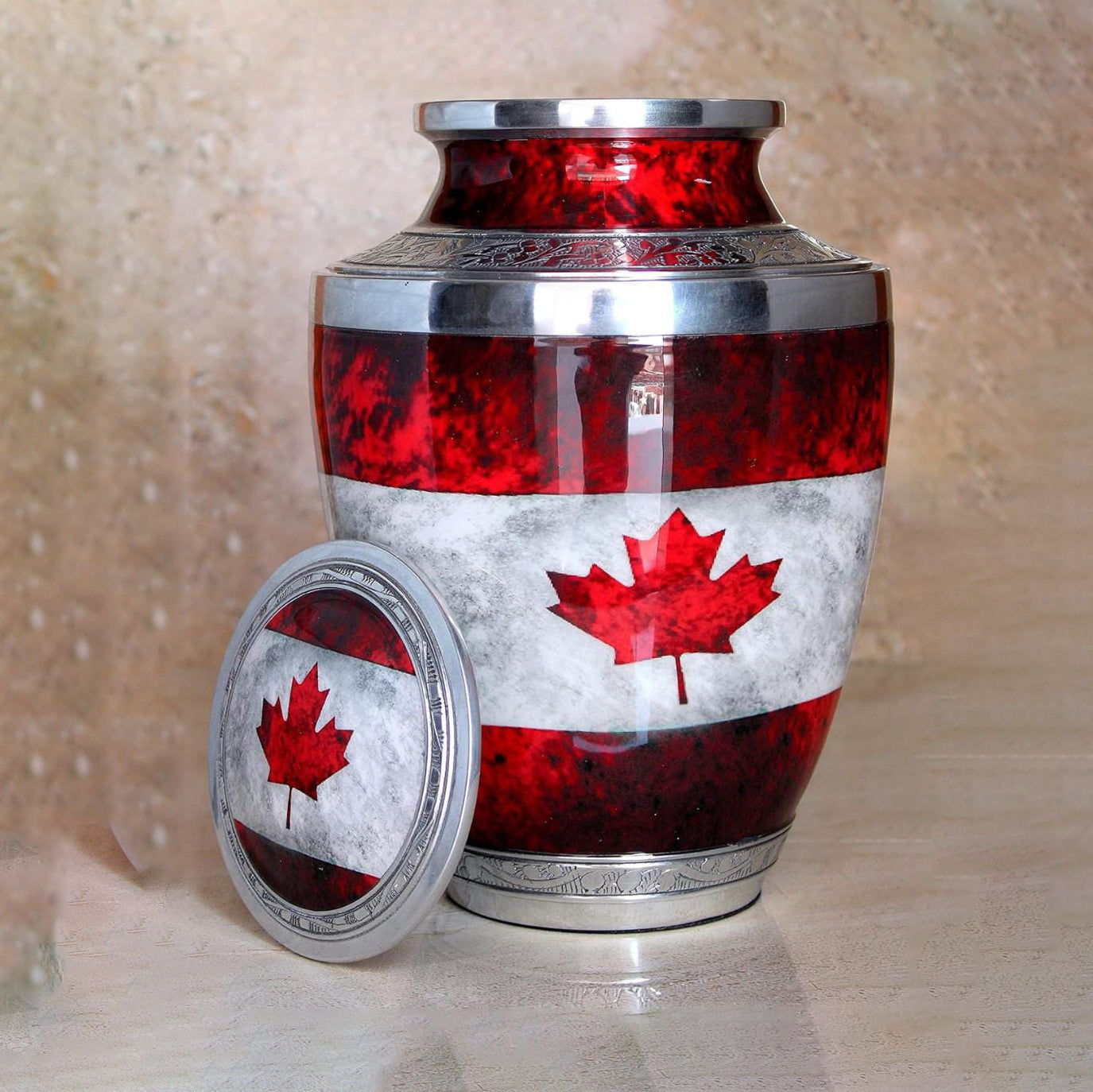 Aluminum Canadian Urn | Ritual & Decorative Pot