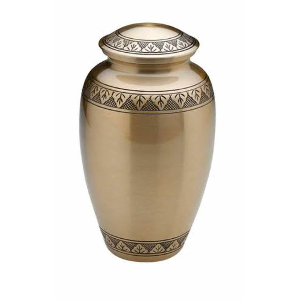 Classic Brass Pan Urn