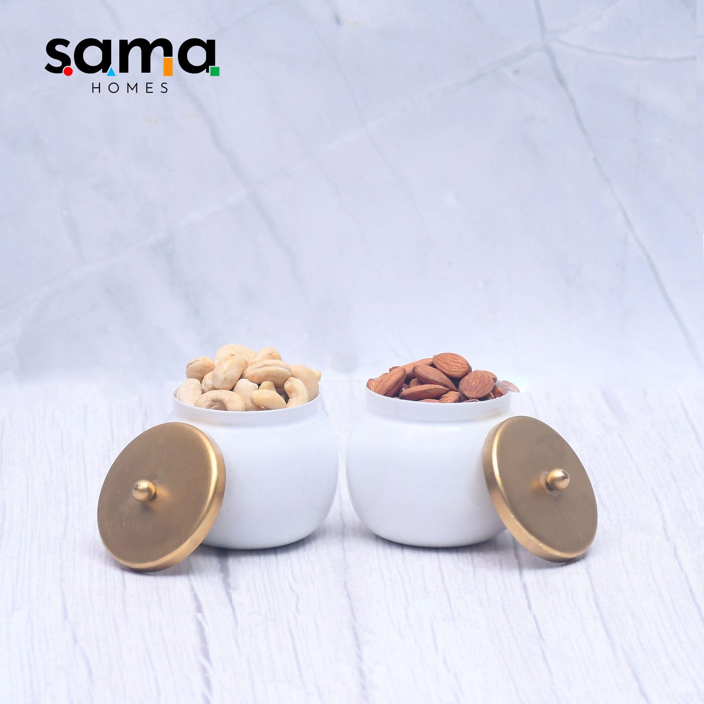 Dry fruits Jar Containers - Royal Gifting Box Pack of 2 and 4 - Sama Homes