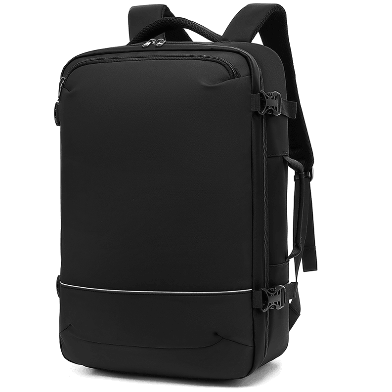 Premium black laptop travel backpack - Sama Homes