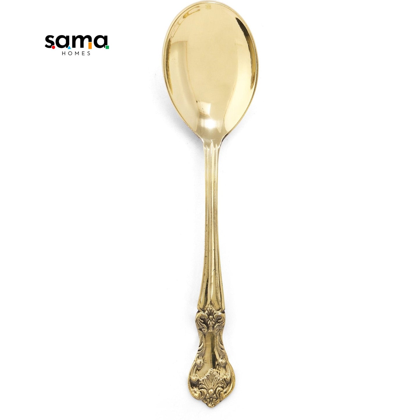 Brass Serving Spoon - Sama Homes