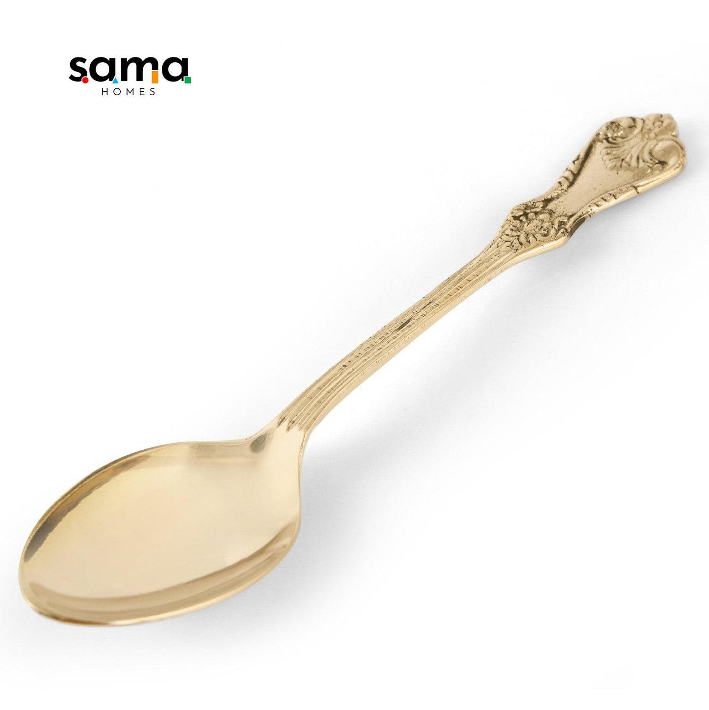 Brass Serving Spoon - Sama Homes