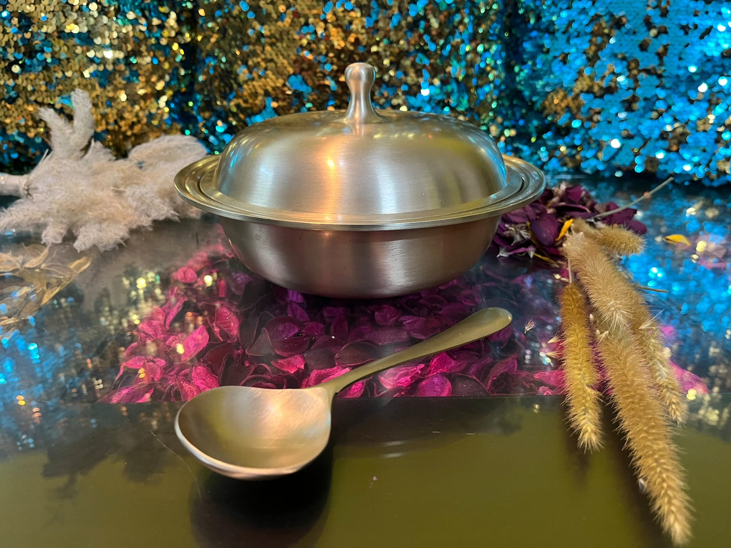 Bronze Casserole / Donga / Bowl - Sama Homes
