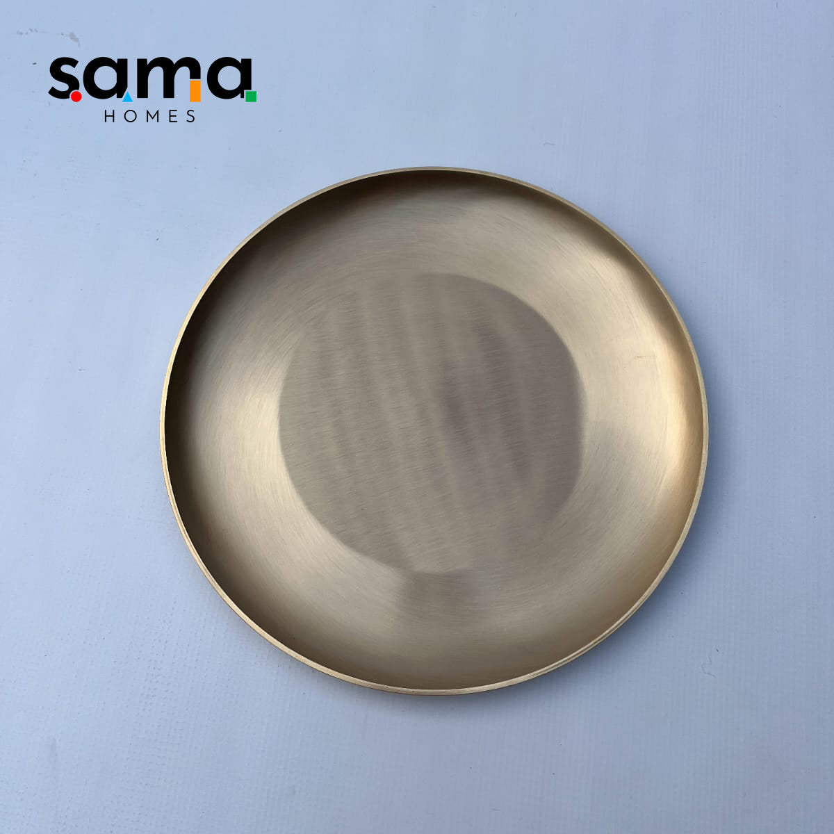 Bronze / kansa dosa plate - Sama Homes