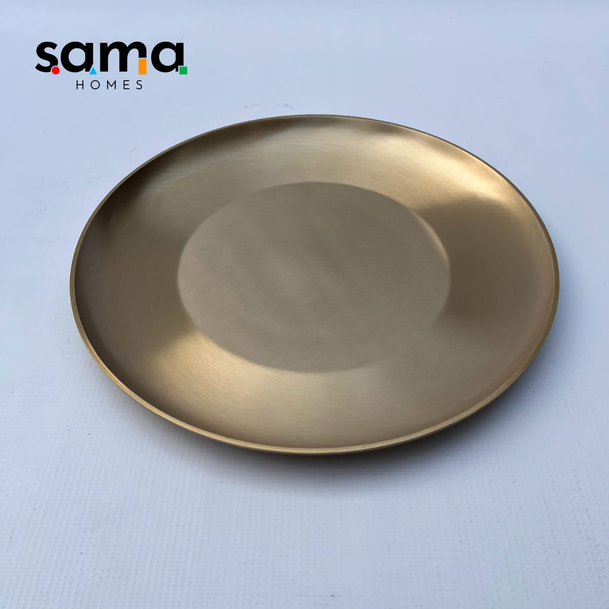 Bronze / kansa dosa plate - Sama Homes
