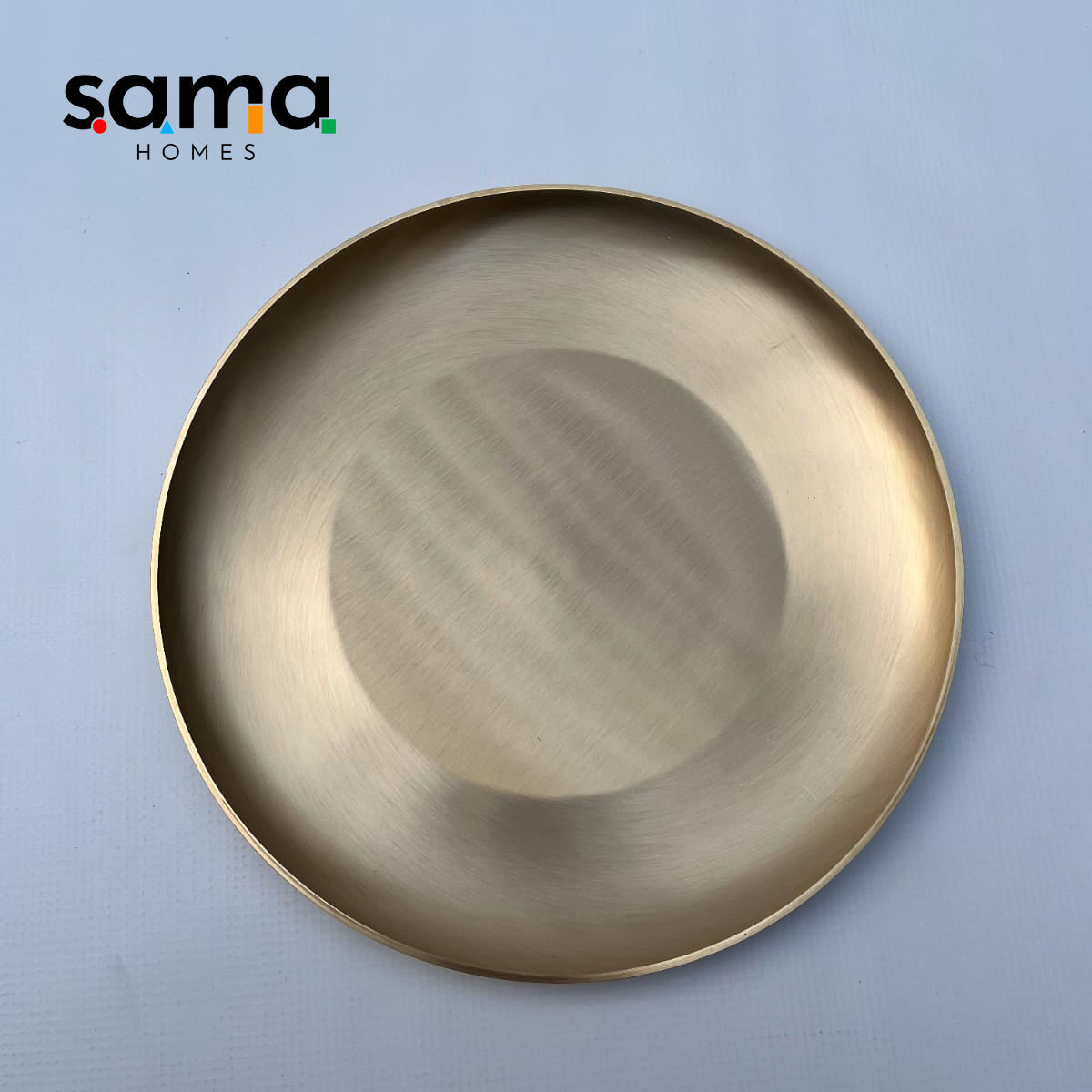 Bronze / kansa dosa plate - Sama Homes