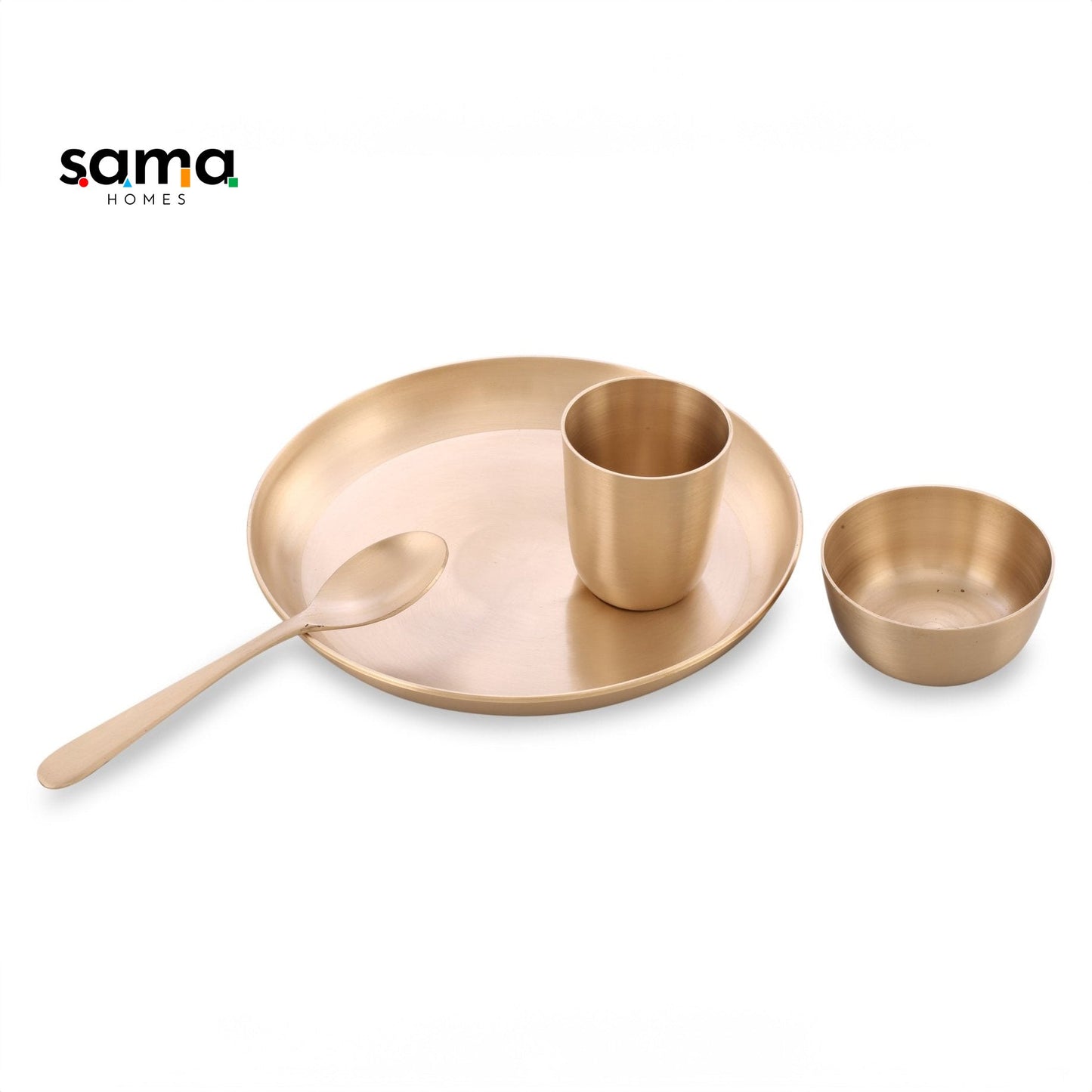 Bronze / Kansa Baby Set (Pack of 4) - Sama Homes