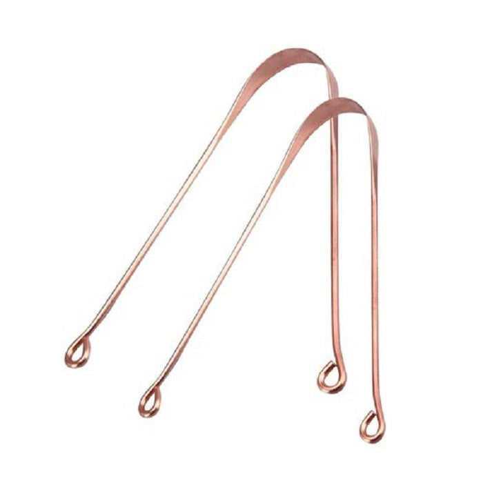 Pure Copper Tongue Cleaner Set of 2 - Sama Homes