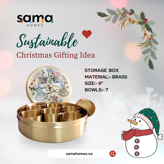 Discover the Timeless Benefits of a Brass Spice Box: A Sustainable Choice by Sama Homes - Sama Homes