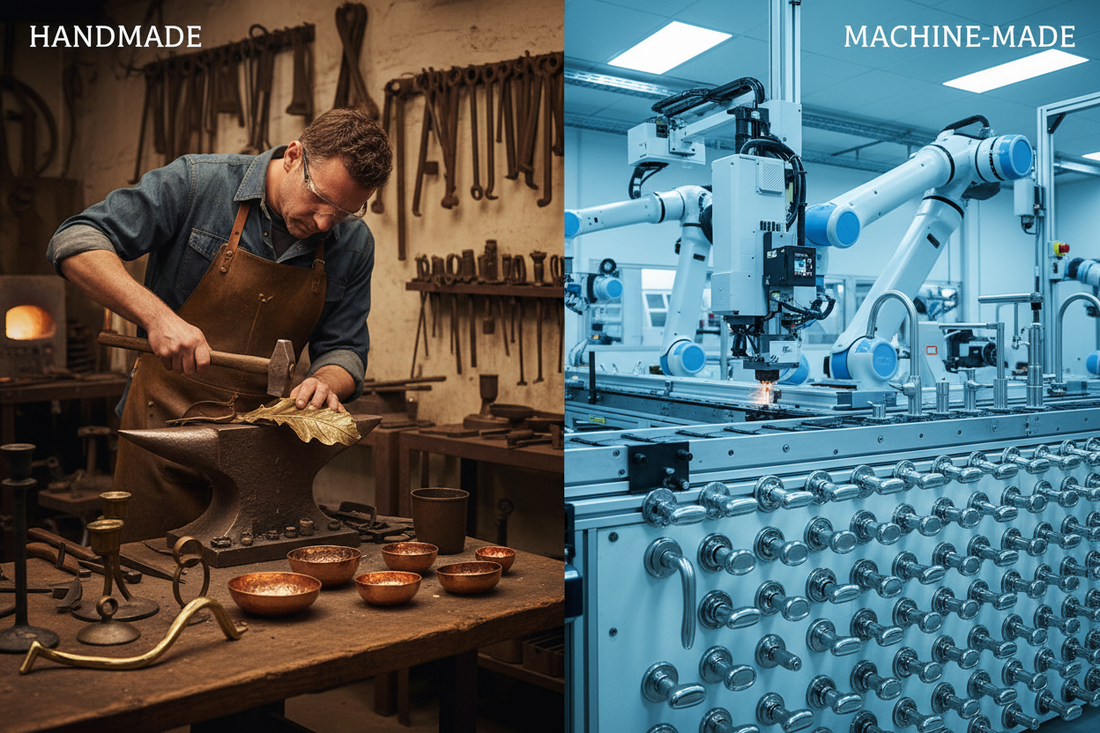 Handmade vs Machine-Made Metal Products: What Should You Buy?