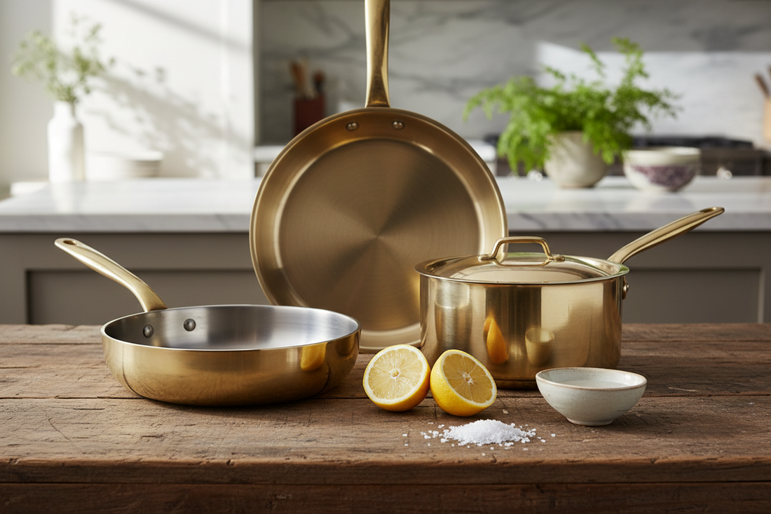 How to Clean and Maintain Brass Cookware Naturally
