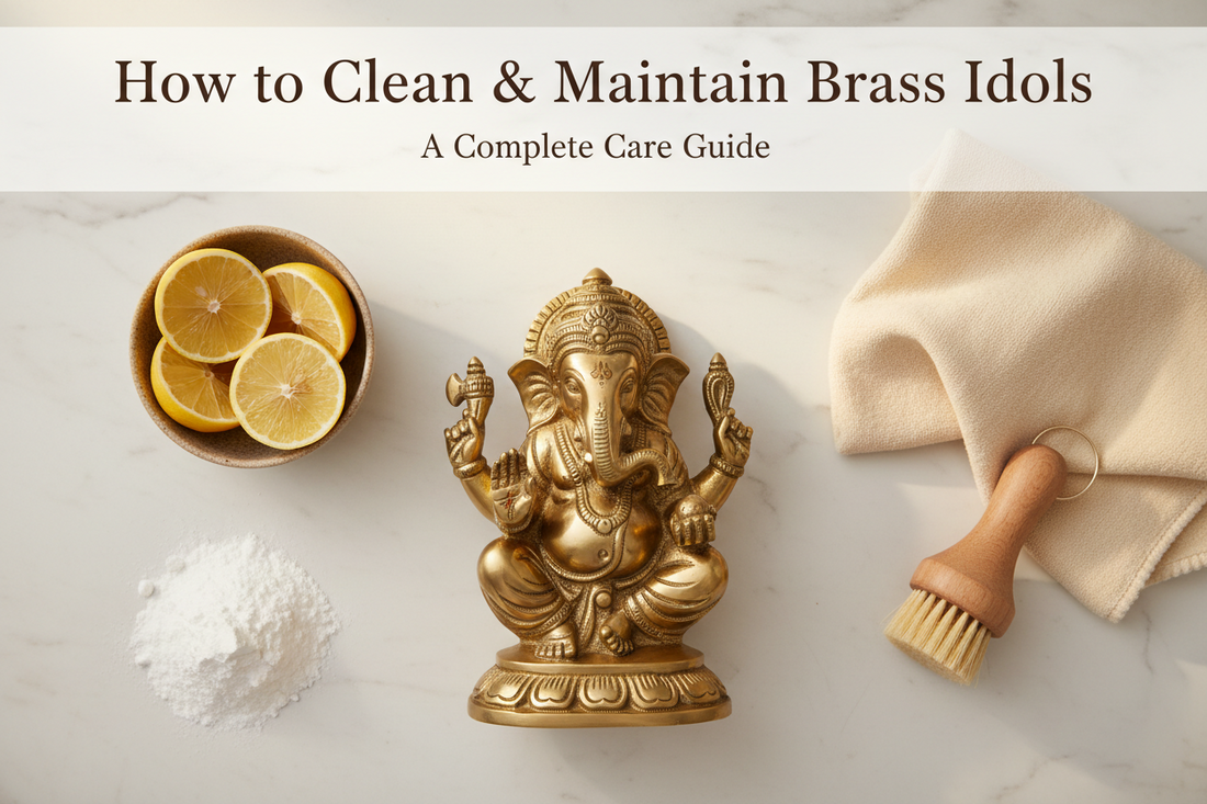 How to Clean and Maintain Brass Idols