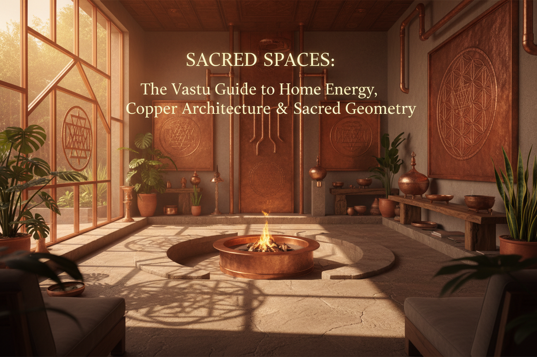 Sacred Spaces: The Vastu Guide to Home Energy, Copper Architecture & Sacred Geometry