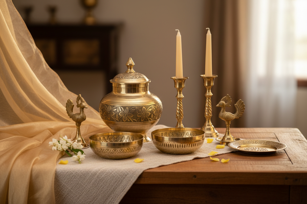 The Art of the Blessing: Why Brass is the Ultimate Wedding & Housewarming Gift