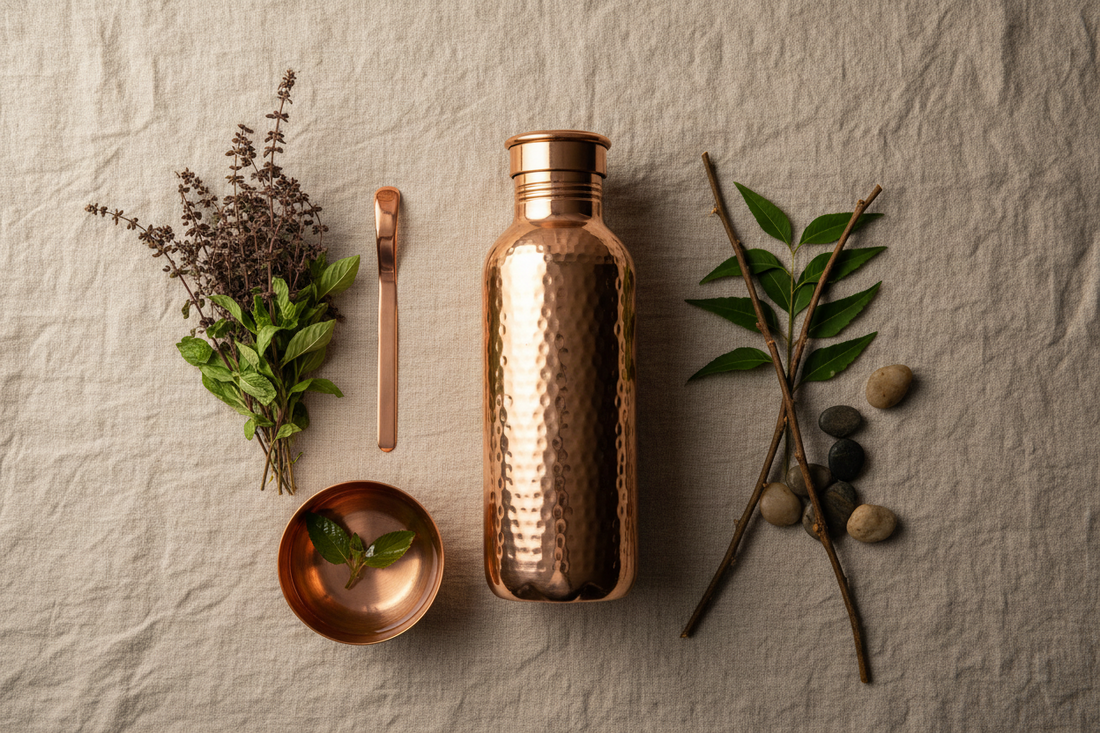 The Definitive Blueprint to Zero-Waste Living: Ayurvedic Metallurgy, Tamra Jal & Precision Grooming