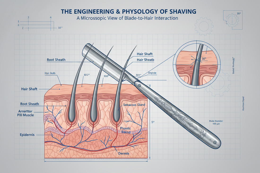 The Engineering of the Perfect Shave: An Evolutionary and Physiological Analysis