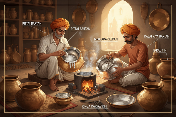 The Ultimate Guide to Kalai (Tinning): Making Brass Cookware Safe & The Ancient Art of 'Ranga'