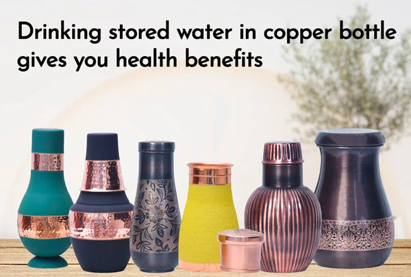 Copper Bedroom Bottle - Sama Homes