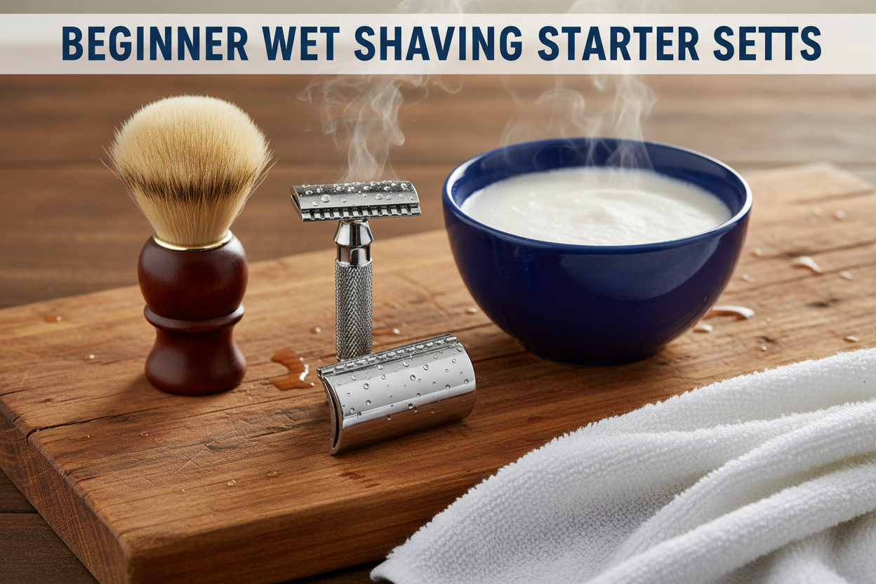 Beginner Wet Shaving Starter Sets