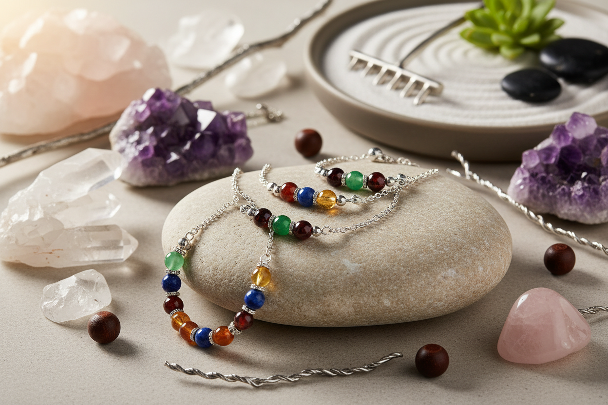 Chakra Balancing Jewelry & 7-Stone Bracelets | SAMA Homes