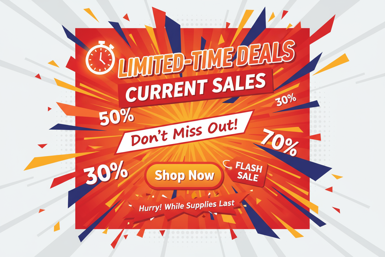 🔥 Current Sales – Limited-Time Deals! 🔥