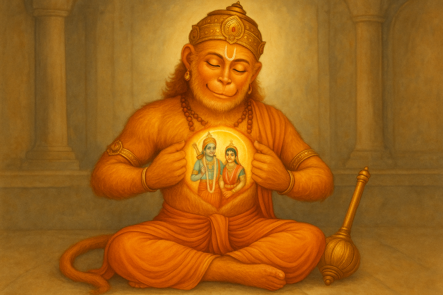 Lord Hanuman Brass Idol Collection – Handcrafted Spiritual Artifacts