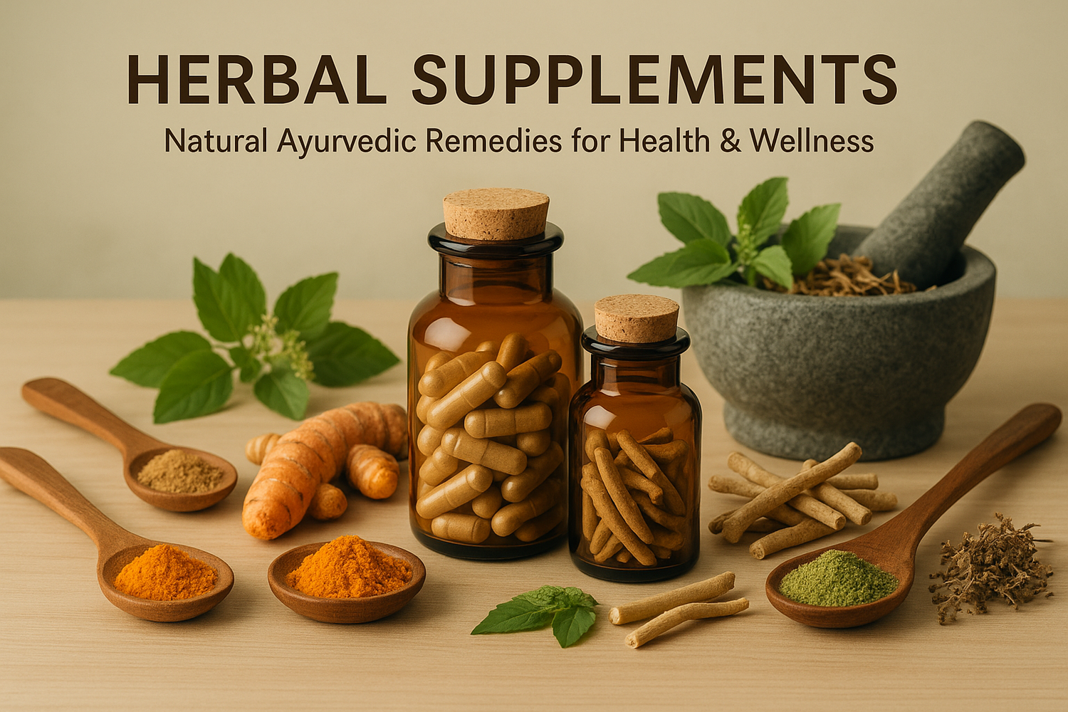 Herbal Supplements – Natural Ayurvedic Remedies for Health & Wellness - Sama Homes