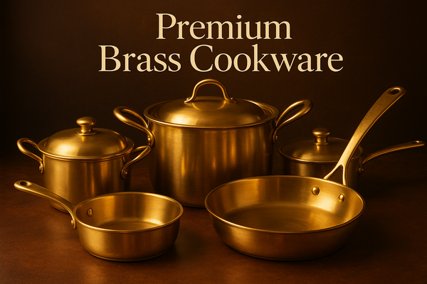 Sama Homes Premium Brass Cookware