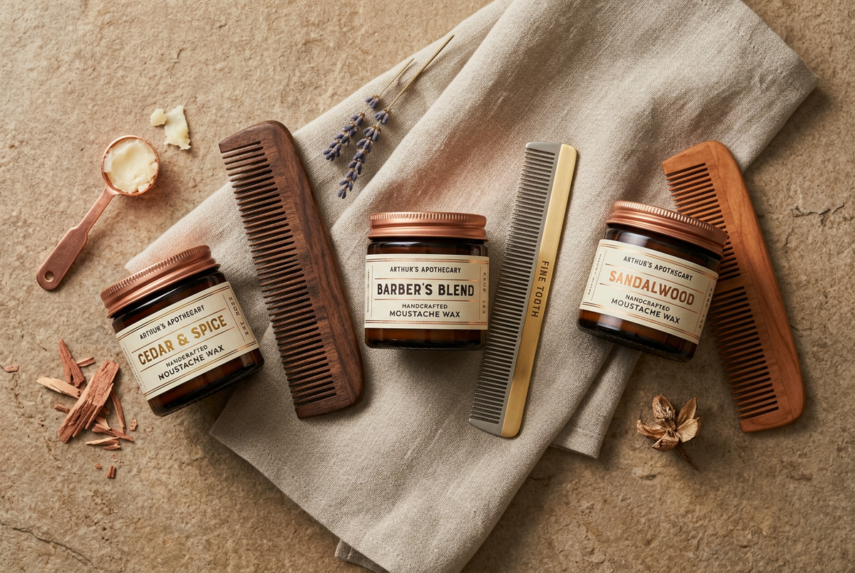 Moustache Wax & Combs