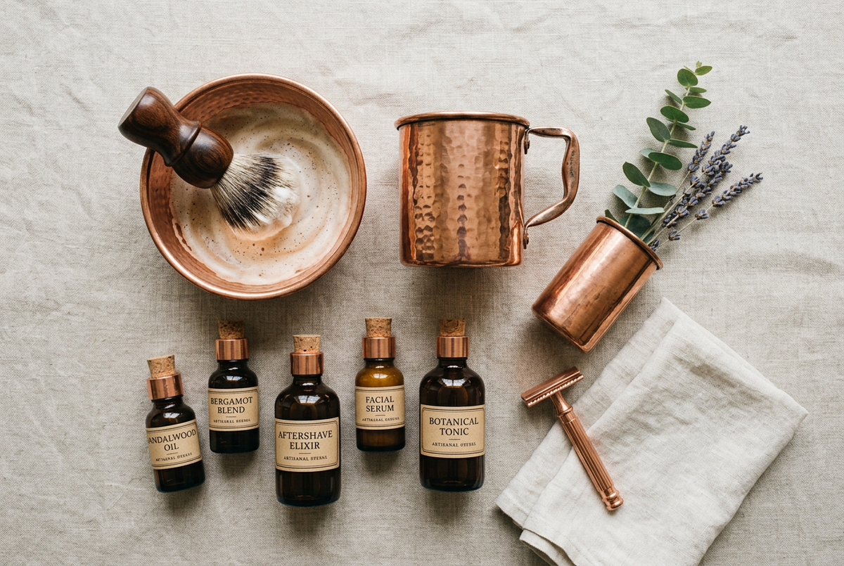 Shaving Bowls, Mugs & Apothecary
