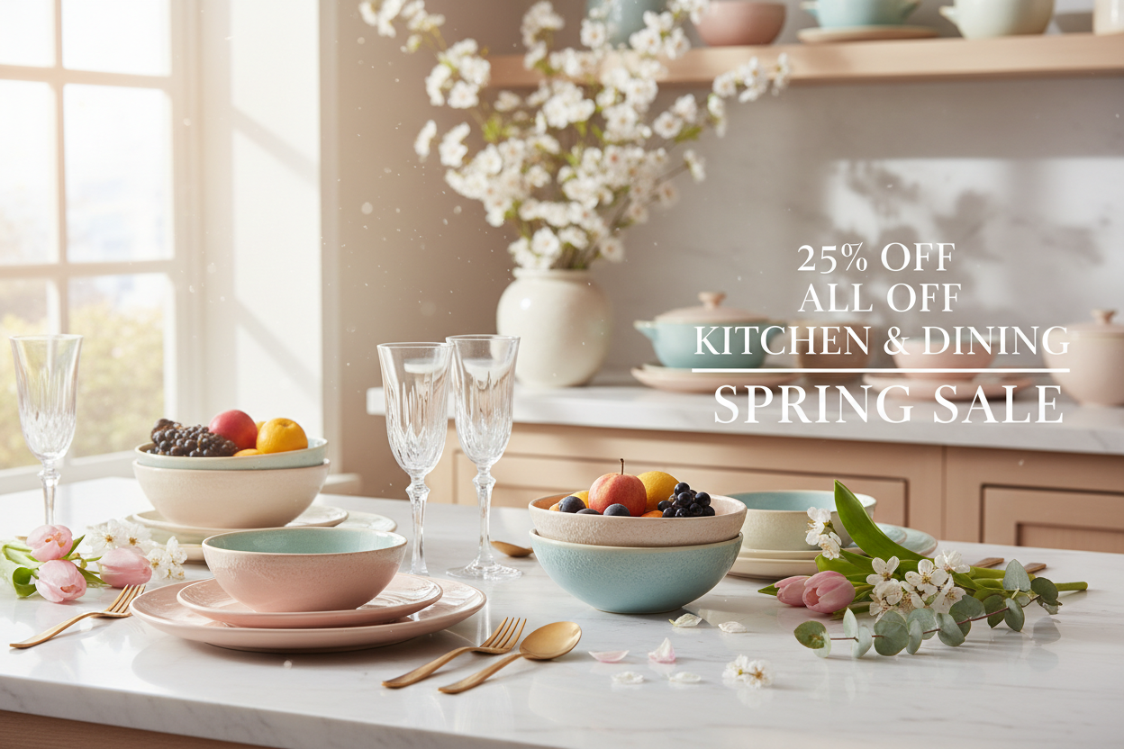 The Spring Heritage Event: 25% Off Kitchen & Dining