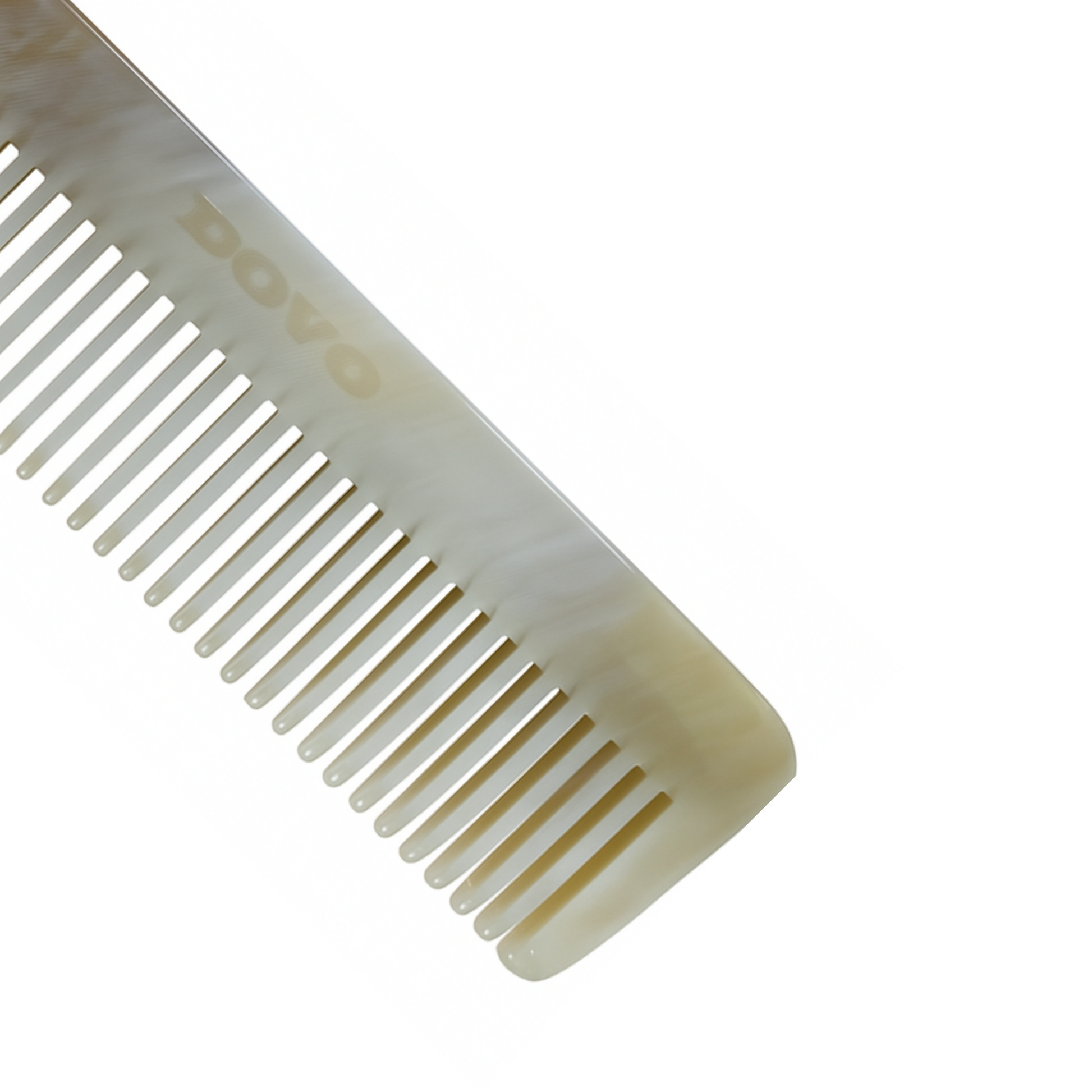 Dovo Pocket Comb Fine, Combs, Bovine Horn, Handmade in Germany - Image 4