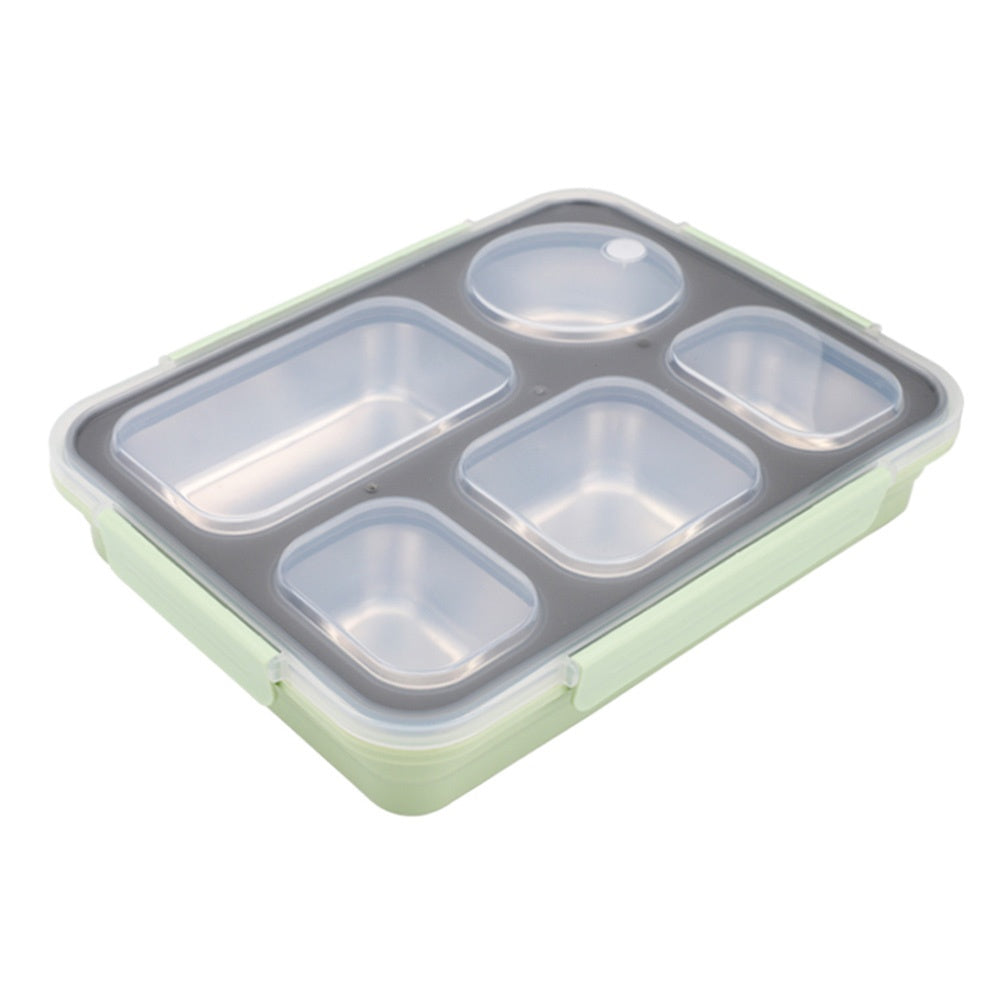 304 Stainless Steel Insulated lunch Box Student Lunch Box With Lid – Image 17 - Image 17