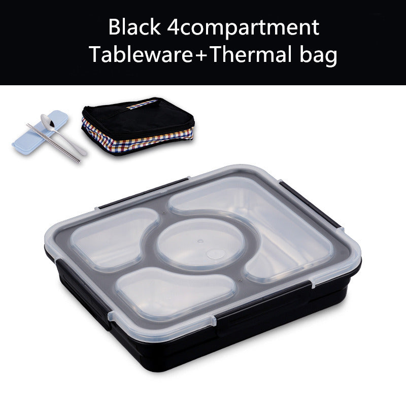 304 Stainless Steel Insulated lunch Box Student Lunch Box With Lid – Image 14 - Image 14