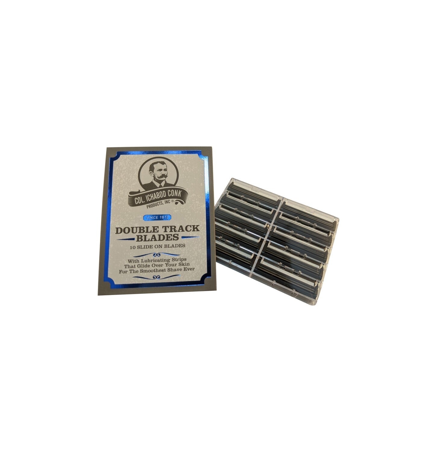 Col. Conk Double Track Razor Blades - 10 pack - Eco-friendly - Sama Homes