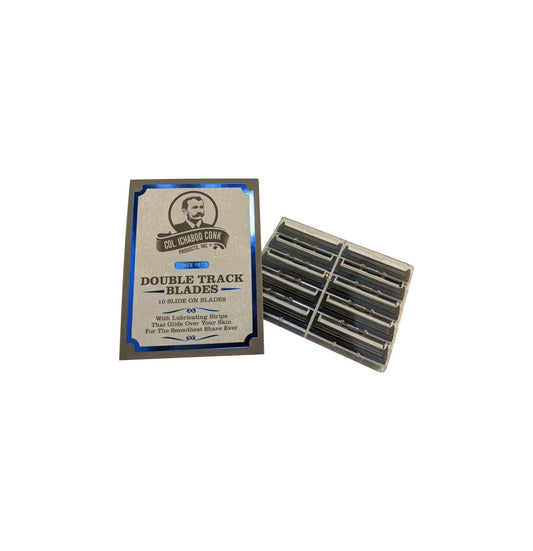 Col. Conk Double Track Razor Blades - 10 pack