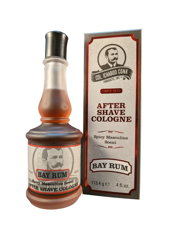 Col. Conk Bay Rum After Shave Cologne - 4 oz - Eco-friendly - Sama Homes
